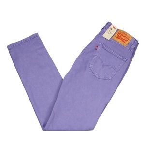 Levi’s 511 purple lavender slim jeans 32 x 30